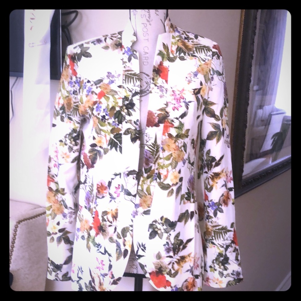 Flowery jacket